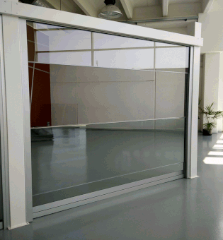 Le vetrate panoramiche pieghevoli tuttovetro giemme system ... Vetrate a pacchetto